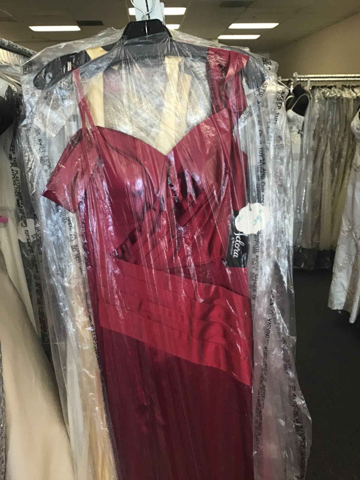 Prom dress- silk material