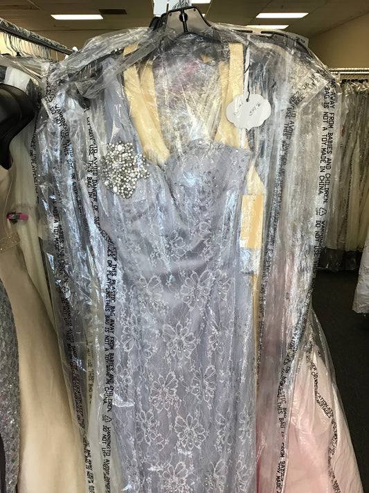 Prom dress- lace with sequins